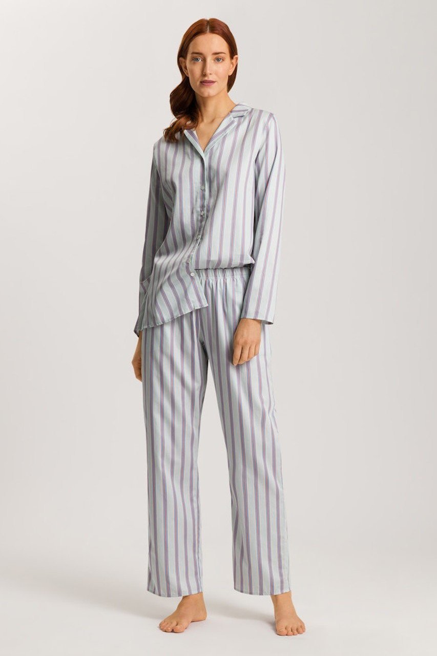 【ハンロ/HANRO】のロングパンツ 人気、トレンドファッション・服の通販 founy(ファニー) 　ファッション　Fashion　レディースファッション　Fashion for Women　パンツ　Pants & Trousers　カットソー　Cut and Sewn Top　ストライプ　Stripe, Striped Pattern　セットアップ　Set-Up, Coordinated Outfit　パジャマ　Pajamas, Sleepwear　ロング　Long, Long-Length　other-8|ID: prp329100004165005 ipo3291000000032832936