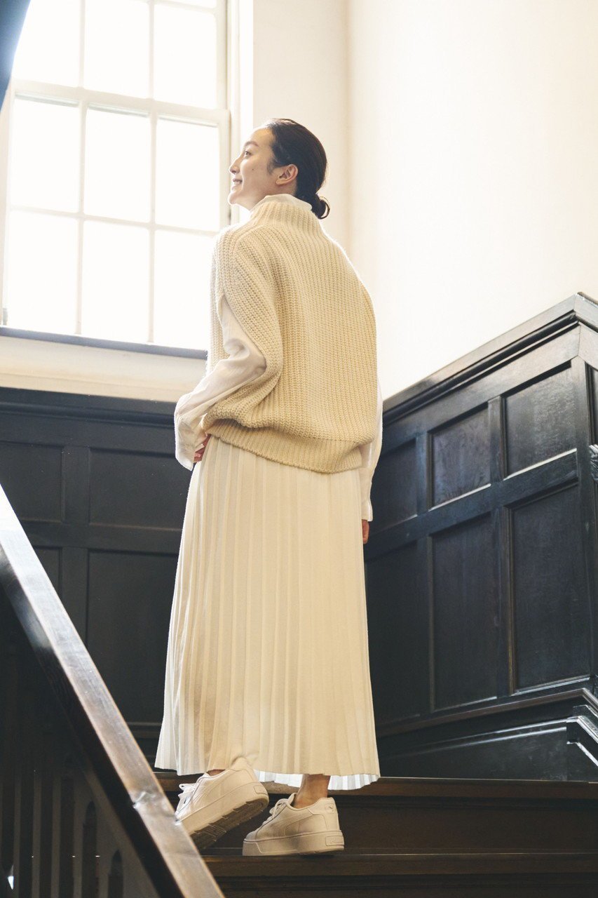 【プリスティン/PRISTINE】のウール混片畦タートルベスト 人気、トレンドファッション・服の通販 founy(ファニー) 　ファッション　Fashion　レディースファッション　Fashion for Women　アウター　Coat / Outerwear Collection　レディースジャケット・軽アウター　Jackets　ショルダー　Shoulder, Shoulder Strap　ジャケット　Jacket, Outerwear　タートル　Turtleneck, Turtle Collar　タートルネック　Turtleneck, High Neck　ドロップ　Drop Shoulder, Dropped Style　ベスト　Vest, Waistcoat　畦　Ribbed Knit　other-6|ID: prp329100004165927 ipo3291000000036603918