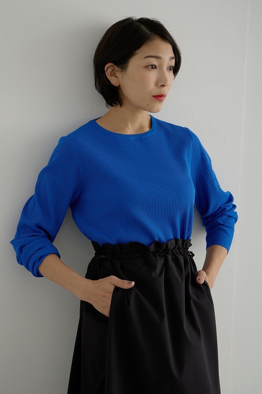 【レリル/lelill】のハイテクリブニット 人気、トレンドファッション・服の通販 founy(ファニー) 　ファッション　Fashion　レディースファッション　Fashion for Women　トップス・カットソー　Cut & Sew Tops　ニット　Knit Tops & Sweaters　カジュアルプルオーバー・ニットトップス　Pullovers & Knit Tops / Casual Pullovers　定番　Standard, Basic Item　other-7|ID: prp329100004165934 ipo3291000000032921843
