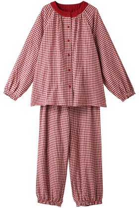 【キッドブルー/KID BLUE】 24Wガーゼギンガムパジャマ人気、トレンドファッション・服の通販 founy(ファニー) ファッション Fashion レディースファッション WOMEN トップス・カットソー Tops/Tshirt A/W・秋冬 Aw・Autumn/Winter・Fw・Fall-Winter なめらか Smooth オイル Oil ギンガム Gingham チェック Check パジャマ Pajamas NEW・新作・新着・新入荷 New Arrivals 無地 Plain Color |ID:prp329100004165936