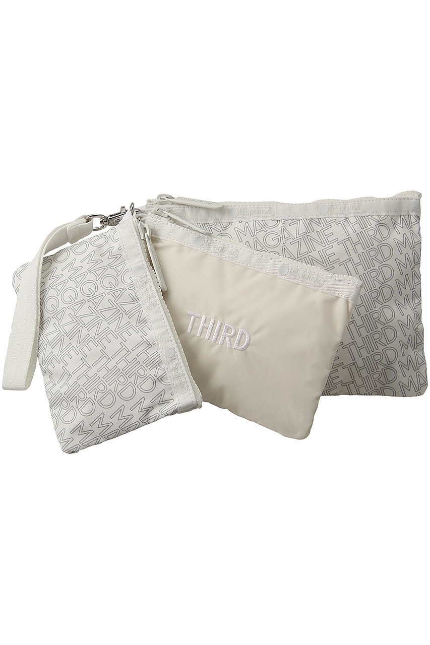 【サードマガジン/THIRD MAGAZINE】の【別注】【LeSportsac】Wristlet Pouch Set インテリア・キッズ・メンズ・レディースファッション・服の通販 founy(ファニー) 　ファッション　Fashion　レディースファッション　Fashion for Women　セットアップ　Matching Sets　ポーチ&ミニバッグ　Pouches & Mini Bags　スポーツウェア　Functional & Stylish Sportswear　スポーツバッグ・ジム用ポーチ・バックパック　Gym Bag / Sports Backpack / Pouch for Training　プリント　Print, Printed Pattern　ポーチ　Pouch, Small Case　別注　Limited Edition, Custom Order　ホワイト|ID: prp329100004165941 ipo3291000000035866466