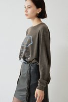 【ウィムガゼット/Whim Gazette】のJACKロングTシャツ 人気、トレンドファッション・服の通販 founy(ファニー) ファッション Fashion レディースファッション WOMEN トップス・カットソー Tops/Tshirt シャツ/ブラウス Shirts/Blouses ロング / Tシャツ T-Shirts カットソー Cut and Sewn おすすめ Recommend インナー Inner カットソー Cut And Sew ジャケット Jacket スリーブ Sleeve プリント Print ベーシック Basic ロング Long ヴィンテージ Vintage NEW・新作・新着・新入荷 New Arrivals |ID:prp329100004165948