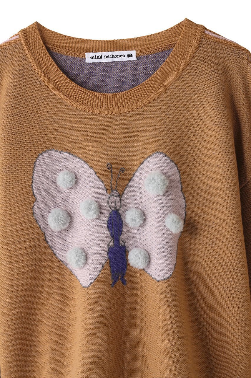 【ミナ ペルホネン/mina perhonen / KIDS】の【KIDS】rest wing トップス ベージュ 140/10Y 人気、トレンドファッション・服の通販 founy(ファニー) ファッション Fashion キッズファッション Fashion for Kids トップス・カットソー Cut & Sew Tops ショルダー Shoulder, Shoulder Strap フロント Front, Front Design ポンポン Pom-Pom, Fluffy Ball モチーフ Motif, Design Theme A/W・秋冬 Autumn/Winter other-3|ID: prp329100004165964 ipo3291000000036236283