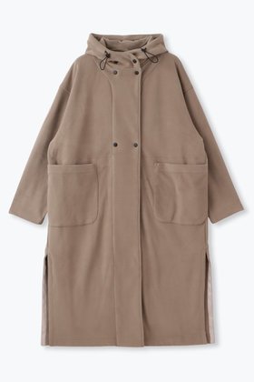 【レリル/lelill】のCOZYフリース COAT 人気、トレンドファッション・服の通販 founy(ファニー) ファッション Fashion レディースファッション WOMEN アウター Coat Outerwear コート Coats ウォッシャブル Washable ガウン Gown スリット Slit ロング Long 再入荷 Restock/Back In Stock/Re Arrival |ID:prp329100004167082