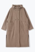 【レリル/lelill】のCOZYフリース COAT 人気、トレンドファッション・服の通販 founy(ファニー) ファッション Fashion レディースファッション WOMEN アウター Coat Outerwear コート Coats ウォッシャブル Washable ガウン Gown スリット Slit ロング Long 再入荷 Restock/Back In Stock/Re Arrival |ID:prp329100004167082