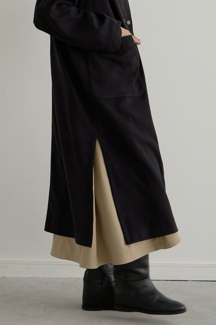 【レリル/lelill】のCOZYフリース COAT 人気、トレンドファッション・服の通販 founy(ファニー) 　ファッション　Fashion　レディースファッション　Fashion for Women　アウター　Coat / Outerwear Collection　コート・ロングコート・ピーコート　Long Coats, Peacoats & More　ウォッシャブル　Machine Washable　ガウン　Gown, Robe　スリット　Slit, Slit Detail　ロング　Long, Long-Length　other-8|ID: prp329100004167082 ipo3291000000032925957
