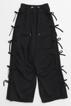 【メゾンスペシャル/MAISON SPECIAL】のSide Ribbon Sweatpants/サイドリボンスウェットパンツ BLK(ブラック)|ID:prp329100004167086