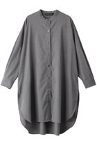【ミズイロ インド/mizuiro ind】のT/W stand collar shirt tunic チュニック grayA|ID: prp329100004167096 ipo3291000000032922766