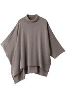 【ミズイロ インド/mizuiro ind】のponcho like high neck P/O プルオーバー 人気、トレンドファッション・服の通販 founy(ファニー) ファッション Fashion レディースファッション WOMEN トップス・カットソー Tops/Tshirt ニット Knit Tops プルオーバー Pullover アシンメトリー Asymmetry シンプル Simple ハイネック High Neck ポンチョ Poncho |ID:prp329100004167097