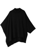 【ミズイロ インド/mizuiro ind】のponcho like high neck P/O プルオーバー black|ID: prp329100004167097 ipo3291000000028813489