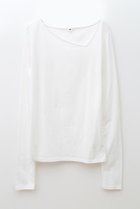 【ハー/HER.】のアシメネックカットソー 人気、トレンドファッション・服の通販 founy(ファニー) ファッション Fashion レディースファッション WOMEN トップス・カットソー Tops/Tshirt シャツ/ブラウス Shirts/Blouses ロング / Tシャツ T-Shirts カットソー Cut and Sewn アシンメトリー Asymmetry カットソー Cut And Sew スリーブ Sleeve ロング Long 夏 Summer NEW・新作・新着・新入荷 New Arrivals thumbnail オフホワイト|ID: prp329100004168309 ipo3291000000028831233