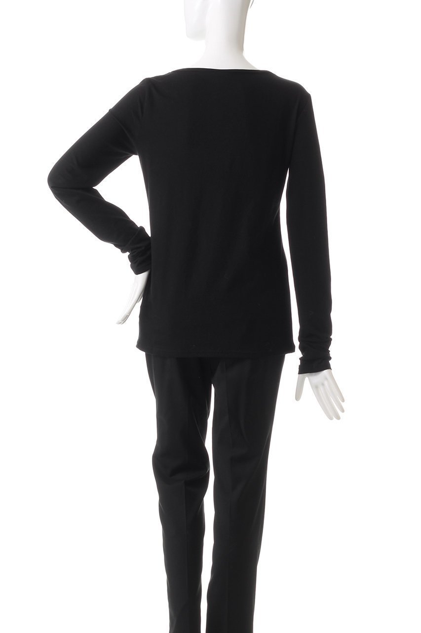 【ハー/HER.】のアシメネックカットソー 人気、トレンドファッション・服の通販 founy(ファニー) 　ファッション　Fashion　レディースファッション　Fashion for Women　トップス・カットソー　Cut & Sew Tops　シャツ・ブラウス・オフィスカジュアル　Elegant Blouses & Button-Ups　ロングTシャツ・Tシャツ　Longline T-Shirts & Tees　カットソー・ベーシックTシャツ　Cut-and-Sewn Tops / Stretch Tees & Basics　アシンメトリー　Asymmetrical Style　カットソー　Cut and Sewn Top　スリーブ　Sleeve, Long Sleeve / Short Sleeve　ロング　Long, Long-Length　夏　Summer　other-4|ID: prp329100004168309 ipo3291000000032894365