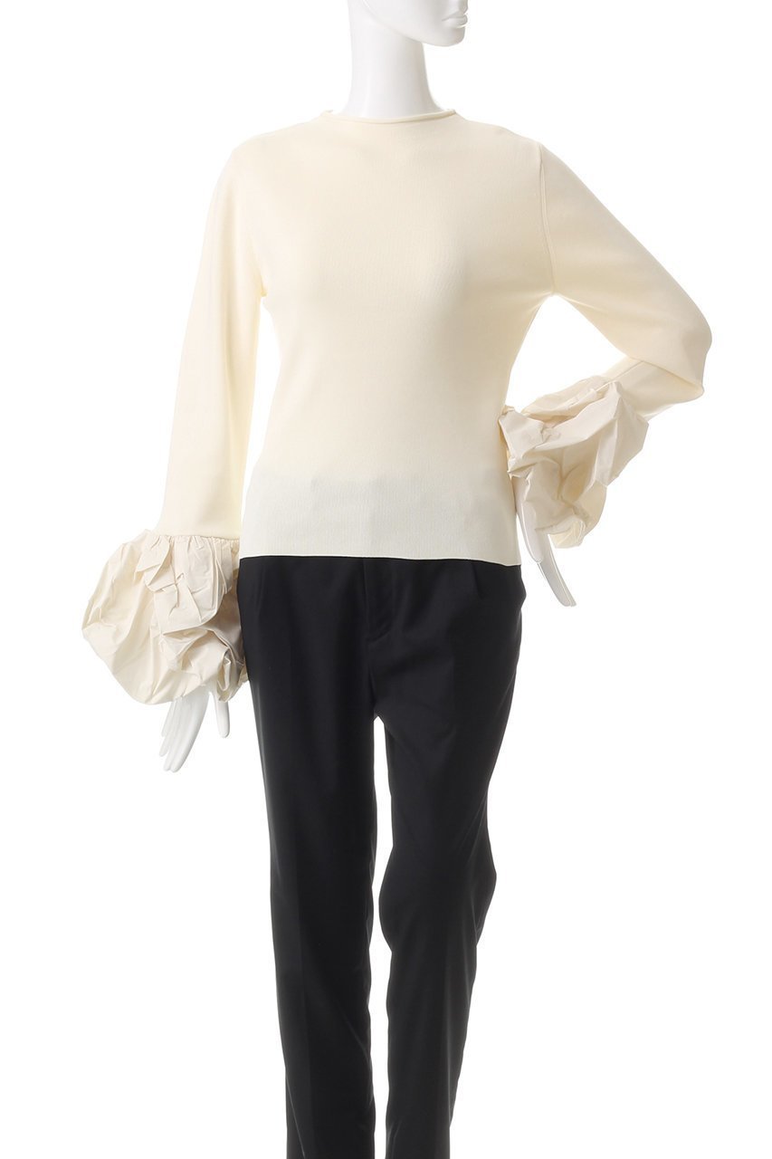 【ハー/HER.】のボリュームスリーブニットトップス 人気、トレンドファッション・服の通販 founy(ファニー) ファッション Fashion レディースファッション Fashion for Women トップス・カットソー Cut & Sew Tops ニット Knit Tops & Sweaters カジュアルプルオーバー・ニットトップス Pullovers & Knit Tops / Casual Pullovers ボリューム袖・フリルスリーブブラウス Voluminous & Ruffle Sleeves / Puffy Sleeve Tops ギャザー Gathered, Ruffled デニム Denim, Jeans Material ベーシック Basic, Essential ランダム Random, Irregular other-2|ID: prp329100004168312 ipo3291000000035962695