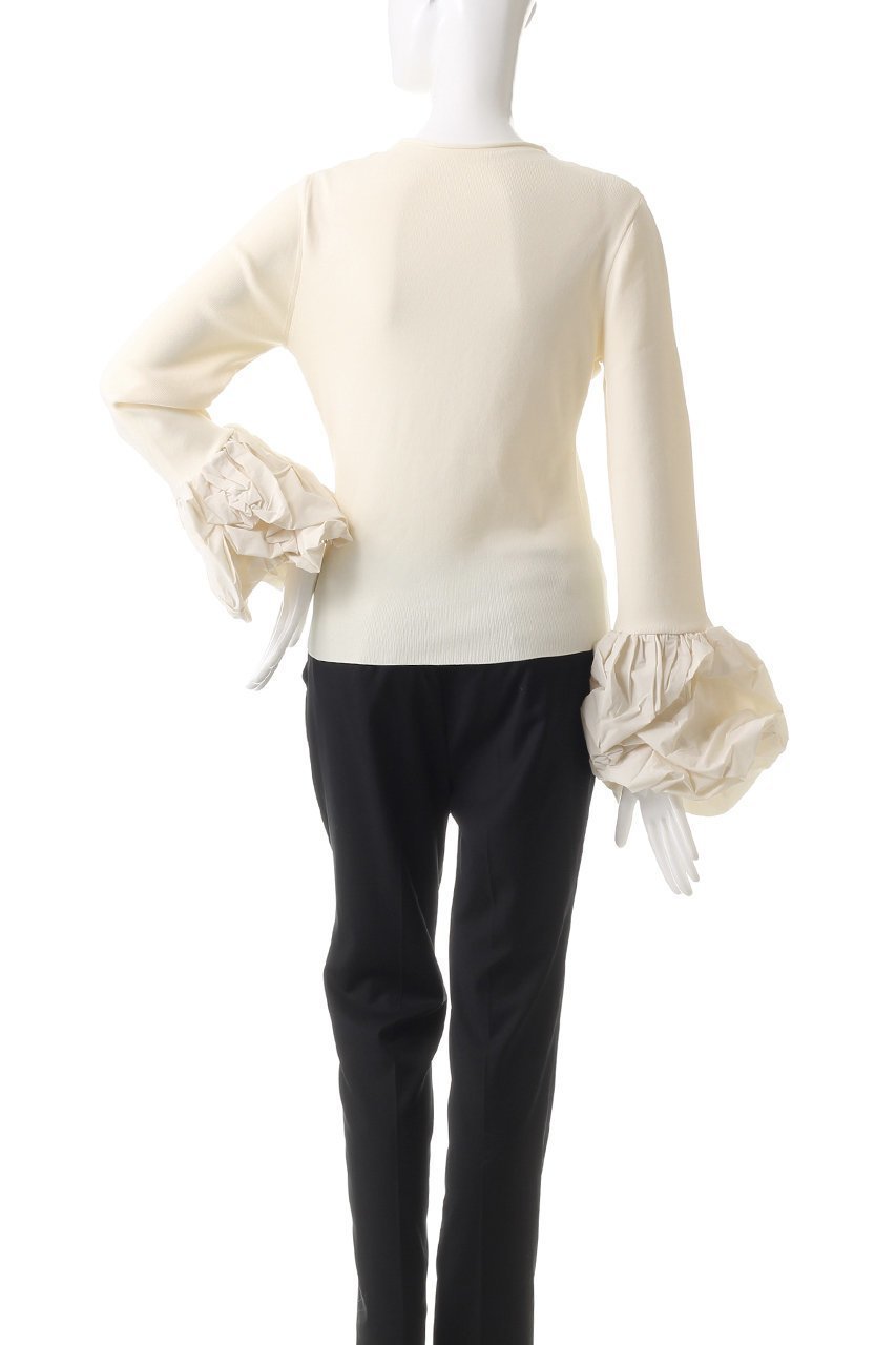 【ハー/HER.】のボリュームスリーブニットトップス 人気、トレンドファッション・服の通販 founy(ファニー) 　ファッション　Fashion　レディースファッション　Fashion for Women　トップス・カットソー　Cut & Sew Tops　ニット　Knit Tops & Sweaters　カジュアルプルオーバー・ニットトップス　Pullovers & Knit Tops / Casual Pullovers　ボリューム袖・フリルスリーブブラウス　Voluminous & Ruffle Sleeves / Puffy Sleeve Tops　ギャザー　Gathered, Ruffled　デニム　Denim, Jeans Material　ベーシック　Basic, Essential　ランダム　Random, Irregular　other-4|ID: prp329100004168312 ipo3291000000036531032