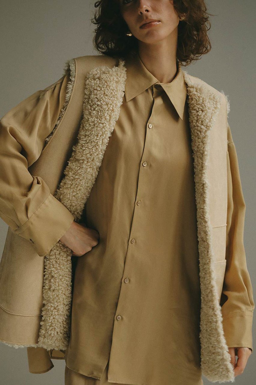 【ハー/HER.】のフェイクファーべスト 人気、トレンドファッション・服の通販 founy(ファニー) ファッション Fashion レディースファッション Fashion for Women アウター Coat / Outerwear Collection レディースジャケット・軽アウター Jackets サテン Satin, Glossy Fabric シンプル Simple, Minimal ジャケット Jacket, Outerwear トレンド Trend, Trending Now ドレス Dress, One-Piece フェイクファー Faux Fur, Imitation Fur ベスト Vest, Waistcoat レギンス Leggings, Stretch Pants A/W・秋冬 Autumn/Winter other-5|ID: prp329100004168321 ipo3291000000032946935