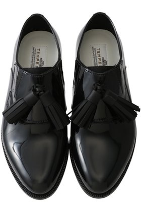 【テンパレイト/TEMPERATE】 ORLAND タッセル オックスフォードシューズ(レイン対応)人気、トレンドファッション・服の通販 founy(ファニー) ファッション Fashion レディースファッション Fashion for Women おすすめ Recommended / Our Picks インソール Shoe Insole エナメル Patent Leather シューズ Shoes, Footwear スリット Slit, Slit Detail ソックス Socks, Hosiery タッセル Tassel, Fringe フィット Fit, Slim Fit ラバー Rubber, Rubber Sole レイン Rain, Rainproof |ID:prp329100004168332