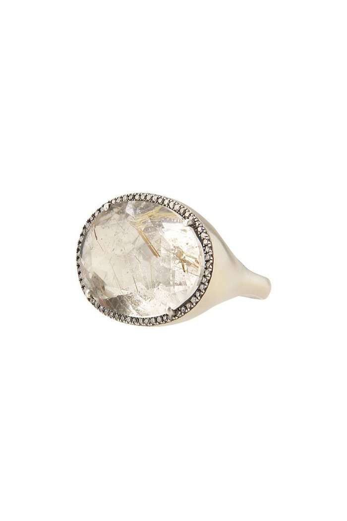 【アドリン ヒュー/Adlin Hue】のRutilated Quartz Canan リング インテリア・キッズ・メンズ・レディースファッション・服の通販 founy(ファニー) https://founy.com/ ファッション Fashion レディースファッション WOMEN おすすめ Recommend ストーン Stone フォルム Form モダン Modern |ID: prp329100004168341 ipo3291000000028831323