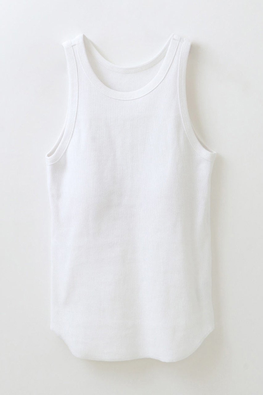 【ハー/HER.】のカップインリブタンクトップ インテリア・キッズ・メンズ・レディースファッション・服の通販 founy(ファニー) 　ファッション　Fashion　レディースファッション　Fashion for Women　トップス・カットソー　Cut & Sew Tops　キャミソール&ノースリーブ　Camisoles & Sleeveless Tops　シャツ・ブラウス・オフィスカジュアル　Elegant Blouses & Button-Ups　ロングTシャツ・Tシャツ　Longline T-Shirts & Tees　カットソー・ベーシックTシャツ　Cut-and-Sewn Tops / Stretch Tees & Basics　インナー　Innerwear　キャミソール　Camisole, Spaghetti Strap Top　ジャケット　Jacket, Outerwear　タンク　Tank Top, Sleeveless Top　再入荷　Restock / Back in Stock　オフホワイト|ID: prp329100004168347 ipo3291000000032894596