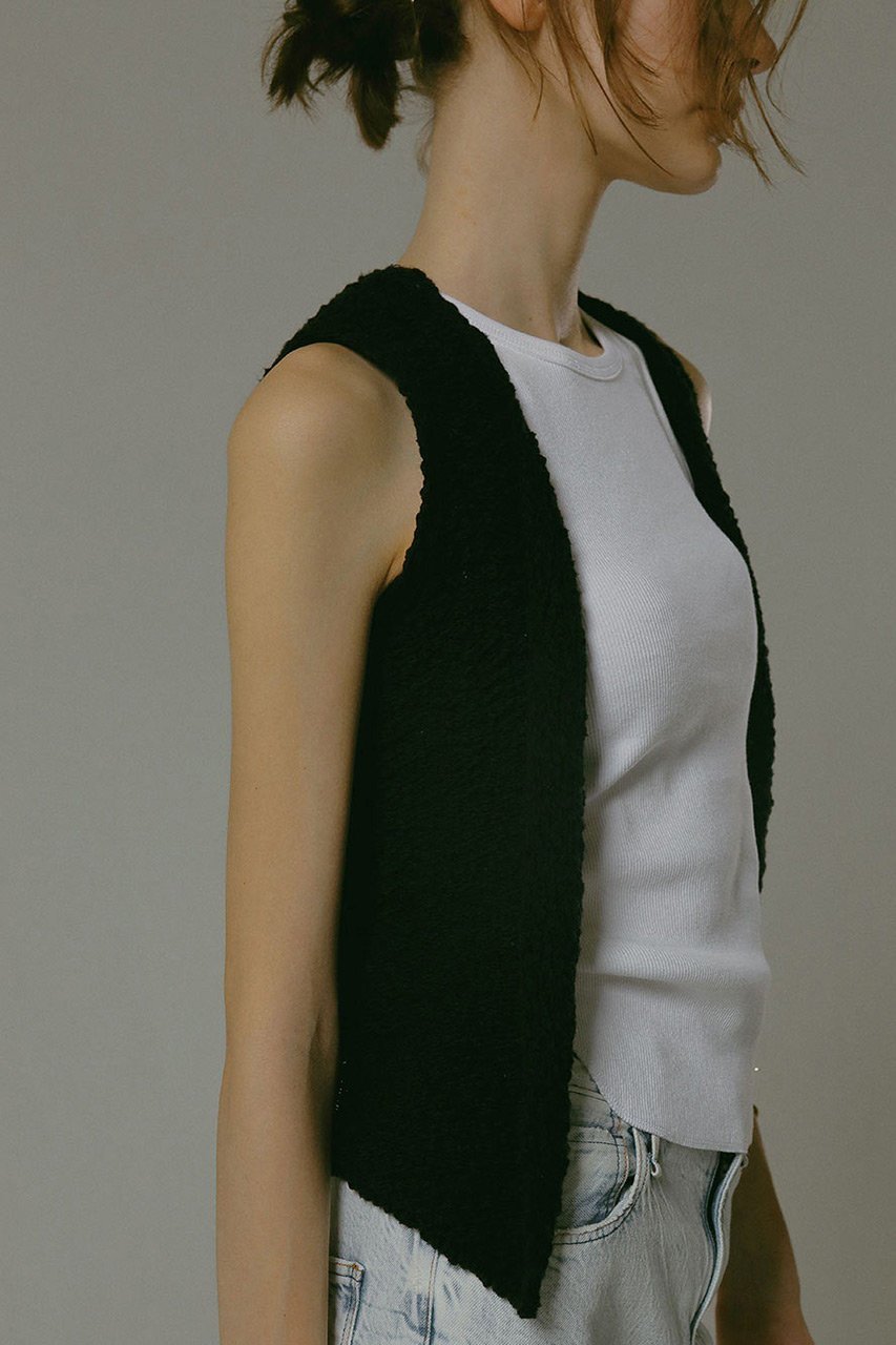 【ハー/HER.】のカップインリブタンクトップ 人気、トレンドファッション・服の通販 founy(ファニー) 　ファッション　Fashion　レディースファッション　Fashion for Women　トップス・カットソー　Cut & Sew Tops　キャミソール&ノースリーブ　Camisoles & Sleeveless Tops　シャツ・ブラウス・オフィスカジュアル　Elegant Blouses & Button-Ups　ロングTシャツ・Tシャツ　Longline T-Shirts & Tees　カットソー・ベーシックTシャツ　Cut-and-Sewn Tops / Stretch Tees & Basics　インナー　Innerwear　キャミソール　Camisole, Spaghetti Strap Top　ジャケット　Jacket, Outerwear　タンク　Tank Top, Sleeveless Top　再入荷　Restock / Back in Stock　other-7|ID: prp329100004168347 ipo3291000000032894618