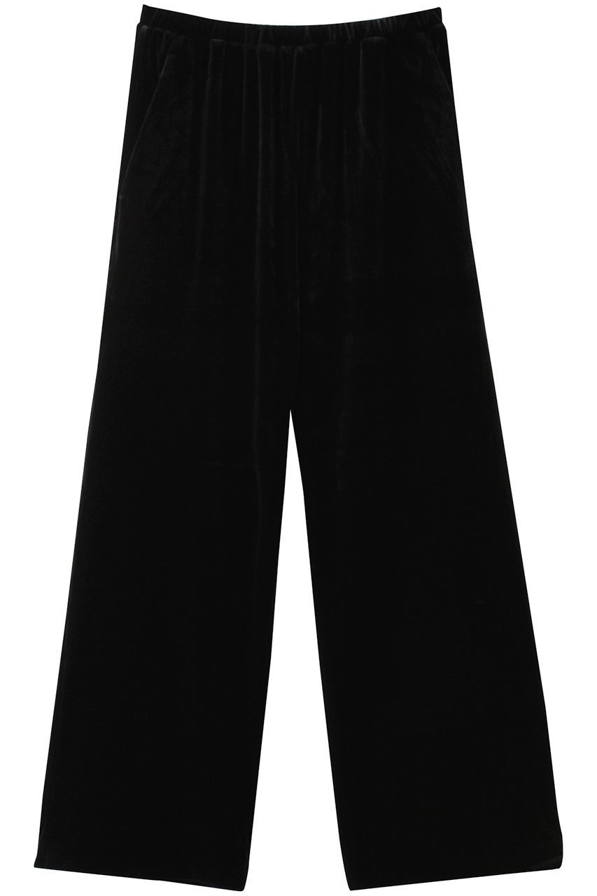 【ハー/HER.】のベロアセミワイドパンツ 人気、トレンドファッション・服の通販 founy(ファニー) 　ファッション　Fashion　レディースファッション　Fashion for Women　パンツ　Pants & Trousers　ストレート　Straight, Straight Cut　ベロア　Velour, Soft Velvet　ワイド　Wide, Wide Fit　エレガント 上品　Elegant　冬　Winter / This Winter　夏　Summer　定番　Standard, Basic Item　A/W・秋冬　Autumn/Winter　 other-1|ID: prp329100004168362 ipo3291000000032940846