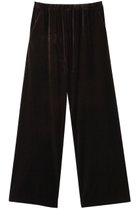 【ハー/HER.】のベロアセミワイドパンツ ブラウン|ID: prp329100004168362 ipo3291000000032940872