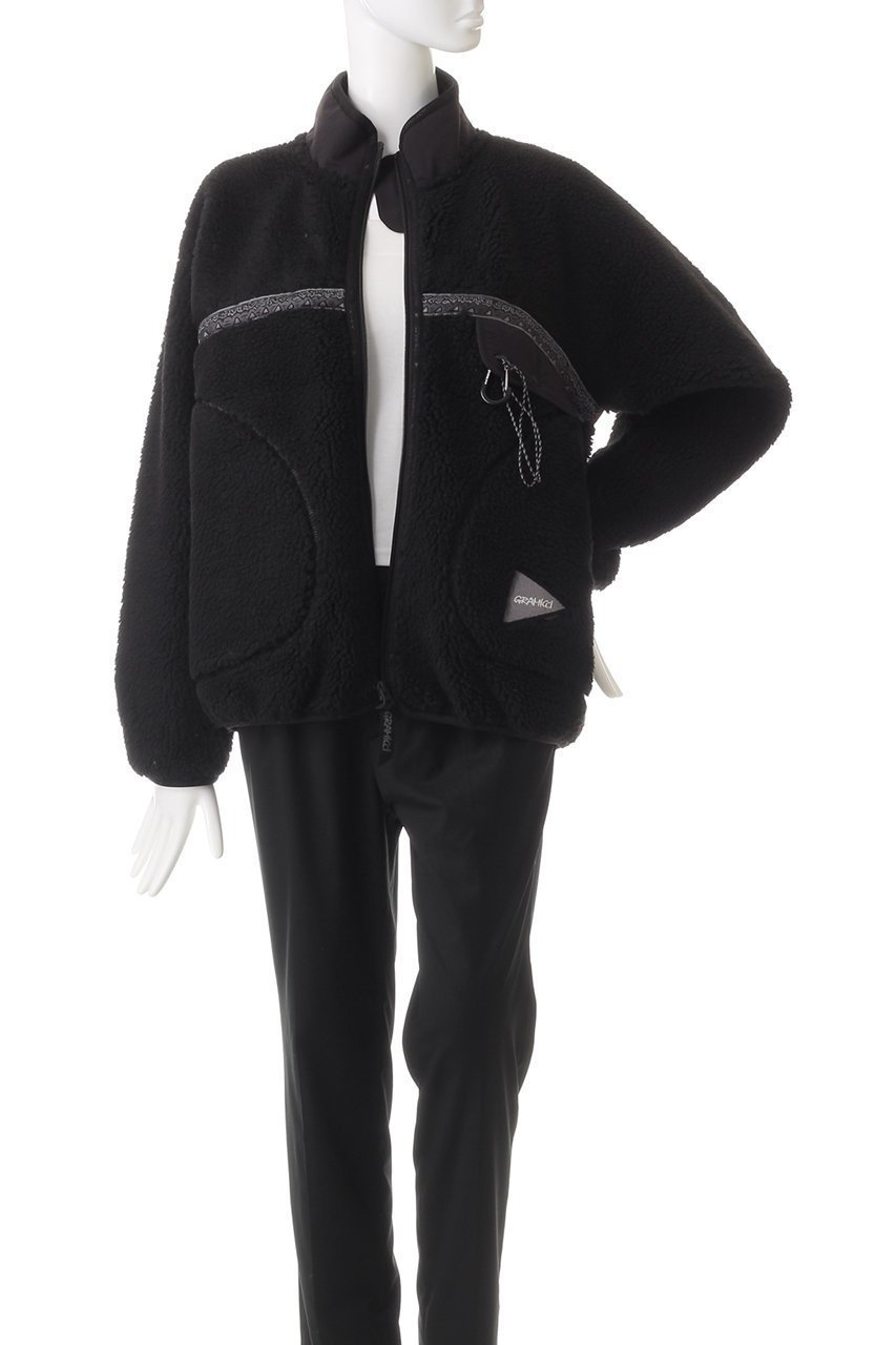 【アンドワンダー/and wander】の【UNISEX】【and wander×gramicci】JQ tape fleece jacket 人気、トレンドファッション・服の通販 founy(ファニー) 　ファッション　Fashion　レディースファッション　Fashion for Women　アウター　Coat / Outerwear Collection　レディースジャケット・軽アウター　Jackets　ユニセックス　Unisex, Genderless　コラボ　Collaboration, Collab　ジャケット　Jacket, Outerwear　ポケット　Pocket, Pocket Detail　今季　This Season, Current Season　定番　Standard, Basic Item　A/W・秋冬　Autumn/Winter　other-7|ID: prp329100004169743 ipo3291000000032947552