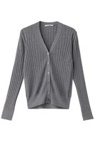 【スローン/SLOANE】の18Gワイドリブ ウール×シルク Vネックカーディガン 人気、トレンドファッション・服の通販 founy(ファニー) ファッション Fashion レディースファッション Fashion for Women トップス・カットソー Cut & Sew Tops ニット Knit Tops & Sweaters カーディガン・羽織り Layered Style Cardigans Vネックトップス V-Neck Tops / V-Cut Neckline Shirts カーディガン Cardigan, Knitwear シルク Silk, 100% Silk ボトム Bottoms, Lower Wear ワイドリブ Wide Rib, Wide Ribbed Knit 定番 Standard, Basic Item |ID:prp329100004169745