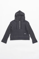 【プランク プロジェクト/PRANK PROJECT】のアンゴラニットフーディ/Angola Knit Hoodie 人気、トレンドファッション・服の通販 founy(ファニー) ファッション Fashion レディースファッション WOMEN トップス・カットソー Tops/Tshirt ニット Knit Tops パーカ Sweats おすすめ Recommend アンゴラ Angola ショート Short ジャケット Jacket セットアップ Set Up ソックス Socks パーカー Hoodie ブルゾン Blouson ボトム Bottom ルーズ Loose エレガント 上品 Elegant NEW・新作・新着・新入荷 New Arrivals 軽量 Lightweight thumbnail BLK(ブラック)|ID: prp329100004169778 ipo3291000000028850474