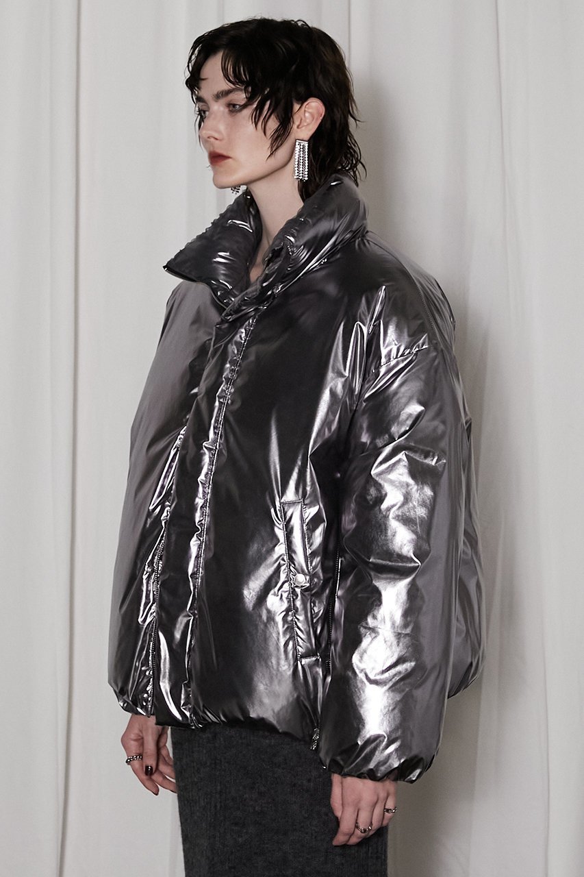 【プランク プロジェクト/PRANK PROJECT】のリバーシブルパッファージャケット / Reversible Puffer Jacket 人気、トレンドファッション・服の通販 founy(ファニー) 　ファッション　Fashion　レディースファッション　WOMEN　アウター　Coat Outerwear　ジャケット　Jackets　ギャザー　Gather　ジャケット　Jacket　タフタ　Taffeta　チュール　Tulle　バランス　Balance　フロント　Front　リバーシブル　Reversible　other-4|ID: prp329100004169780 ipo3291000000031395268