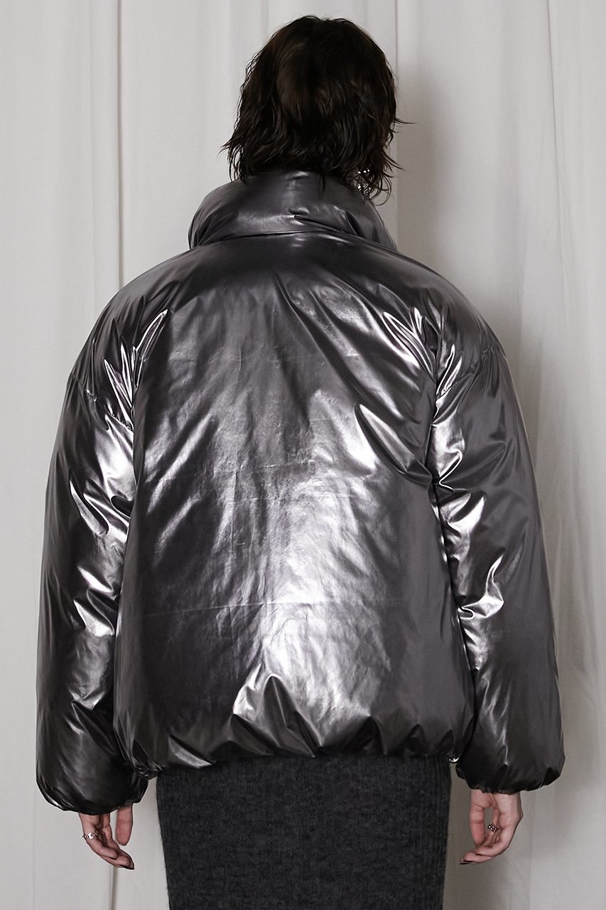 【プランク プロジェクト/PRANK PROJECT】のリバーシブルパッファージャケット / Reversible Puffer Jacket 人気、トレンドファッション・服の通販 founy(ファニー) 　ファッション　Fashion　レディースファッション　WOMEN　アウター　Coat Outerwear　ジャケット　Jackets　ギャザー　Gather　ジャケット　Jacket　タフタ　Taffeta　チュール　Tulle　バランス　Balance　フロント　Front　リバーシブル　Reversible　other-5|ID: prp329100004169780 ipo3291000000031395270