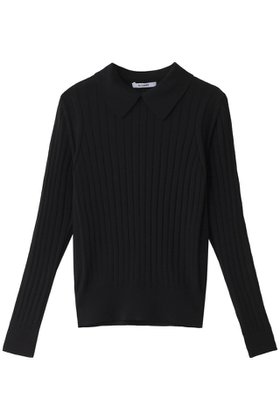 【スローン/SLOANE】 18Gワイドリブ ウール×シルク スキッパープルオーバー人気、トレンドファッション・服の通販 founy(ファニー) ファッション Fashion レディースファッション Fashion for Women トップス・カットソー Cut & Sew Tops ニット Knit Tops & Sweaters カジュアルプルオーバー・ニットトップス Pullovers & Knit Tops / Casual Pullovers シルク Silk, 100% Silk スキッパー Skipper, Open Collar ワイドリブ Wide Rib, Wide Ribbed Knit |ID:prp329100004169797