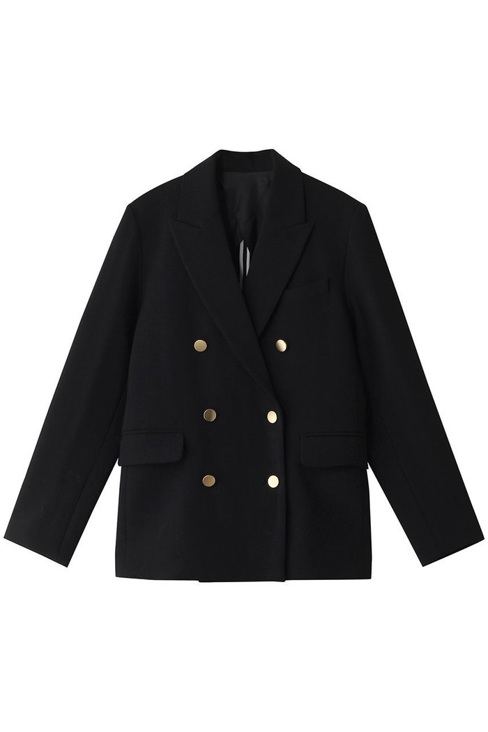 【デザイン ワークス/DESIGN WORKS】のダブルボタンジャケット インテリア・キッズ・メンズ・レディースファッション・服の通販 founy(ファニー) https://founy.com/ ファッション Fashion レディースファッション Fashion for Women アウター Coat / Outerwear Collection レディースジャケット・軽アウター Jackets なめらか Smooth, Silky Texture オケージョン Occasion Wear コンパクト Compact, Small Size ジャケット Jacket, Outerwear マニッシュ Mannish, Boyish エレガント 上品 Elegant ビジネス 仕事 通勤 Business / Work / Commuting |ID: prp329100004169814 ipo3291000000035690699
