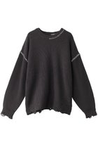 【メゾンスペシャル/MAISON SPECIAL】の【UNISEX】クルーネックダメージニット 人気、トレンドファッション・服の通販 founy(ファニー) ファッション Fashion レディースファッション WOMEN トップス・カットソー Tops/Tshirt ニット Knit Tops プルオーバー Pullover ユニセックス Unisex おすすめ Recommend ダメージ Damage ハンド Hand NEW・新作・新着・新入荷 New Arrivals thumbnail C.GRY(チャコールグレー)|ID: prp329100004169830 ipo3291000000028850695