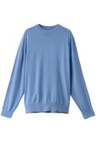 【メゾンスペシャル/MAISON SPECIAL】の【UNISEX】S120ハイゲージクルーニットPO BLU(ブルー)|ID:prp329100004169832