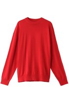 【メゾンスペシャル/MAISON SPECIAL】の【UNISEX】S120ハイゲージクルーニットPO RED(レッド)|ID:prp329100004169832