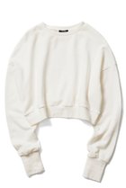 【アロー/aLORS】の【10/6 10:00販売開始】Sweat-shirt Sardina ホワイト|ID:prp329100004171535