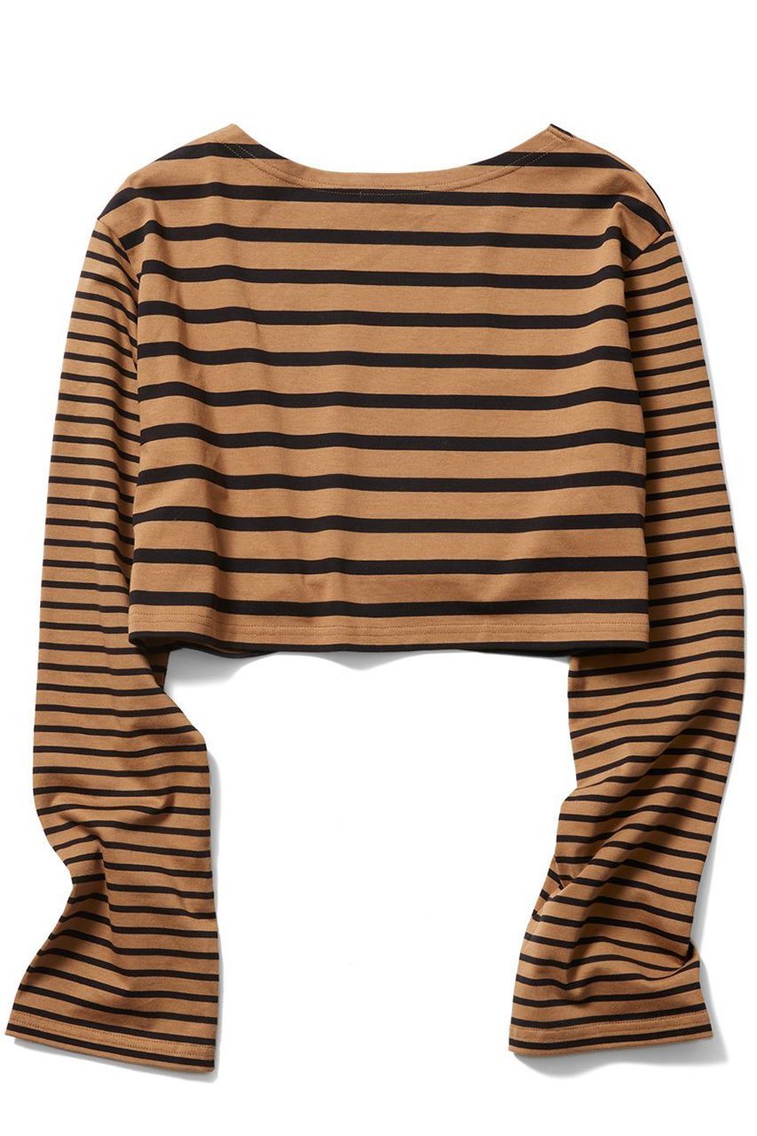 【アロー/aLORS】のHaut mariniere【a】 人気、トレンドファッション・服の通販 founy(ファニー) 　ファッション　Fashion　レディースファッション　Fashion for Women　トップス・カットソー　Cut & Sew Tops　シャツ・ブラウス・オフィスカジュアル　Elegant Blouses & Button-Ups　ロングTシャツ・Tシャツ　Longline T-Shirts & Tees　カットソー・ベーシックTシャツ　Cut-and-Sewn Tops / Stretch Tees & Basics　スリーブ　Sleeve, Long Sleeve / Short Sleeve　デニム　Denim, Jeans Material　ボーダー　Border, Stripe　ロング　Long, Long-Length　other-2|ID: prp329100004171537 ipo3291000000032895549