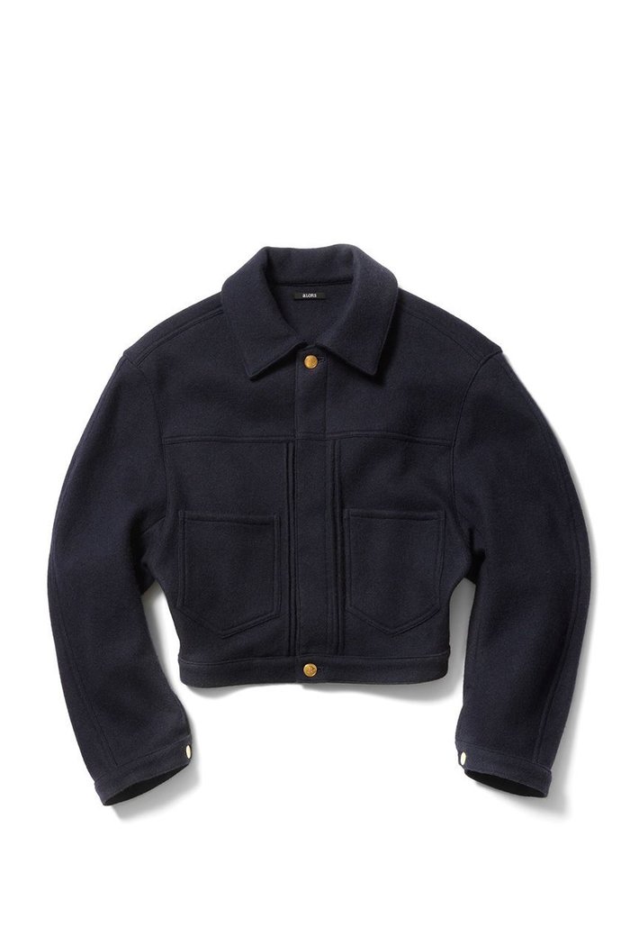 【アロー/aLORS】のBomber cardigan en tricot Cordelia インテリア・キッズ・メンズ・レディースファッション・服の通販 founy(ファニー) https://founy.com/ ファッション Fashion レディースファッション Fashion for Women アウター Coat / Outerwear Collection クロップド Cropped, Short Length ジャケット Jacket, Outerwear デニム Denim, Jeans Material |ID: prp329100004171538 ipo3291000000032940120