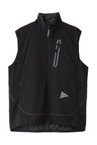 【アンドワンダー/and wander】の【UNISEX】alpha AIR vest ブラック|ID:prp329100004171549