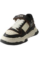 【メゾン ミハラヤスヒロ/Maison MIHARA YASUHIRO】の【UNISEX】KEITH オリジナルソール レザー ロートップ スニーカー ブラック/ホワイト|ID: prp329100004171564 ipo3291000000036037922