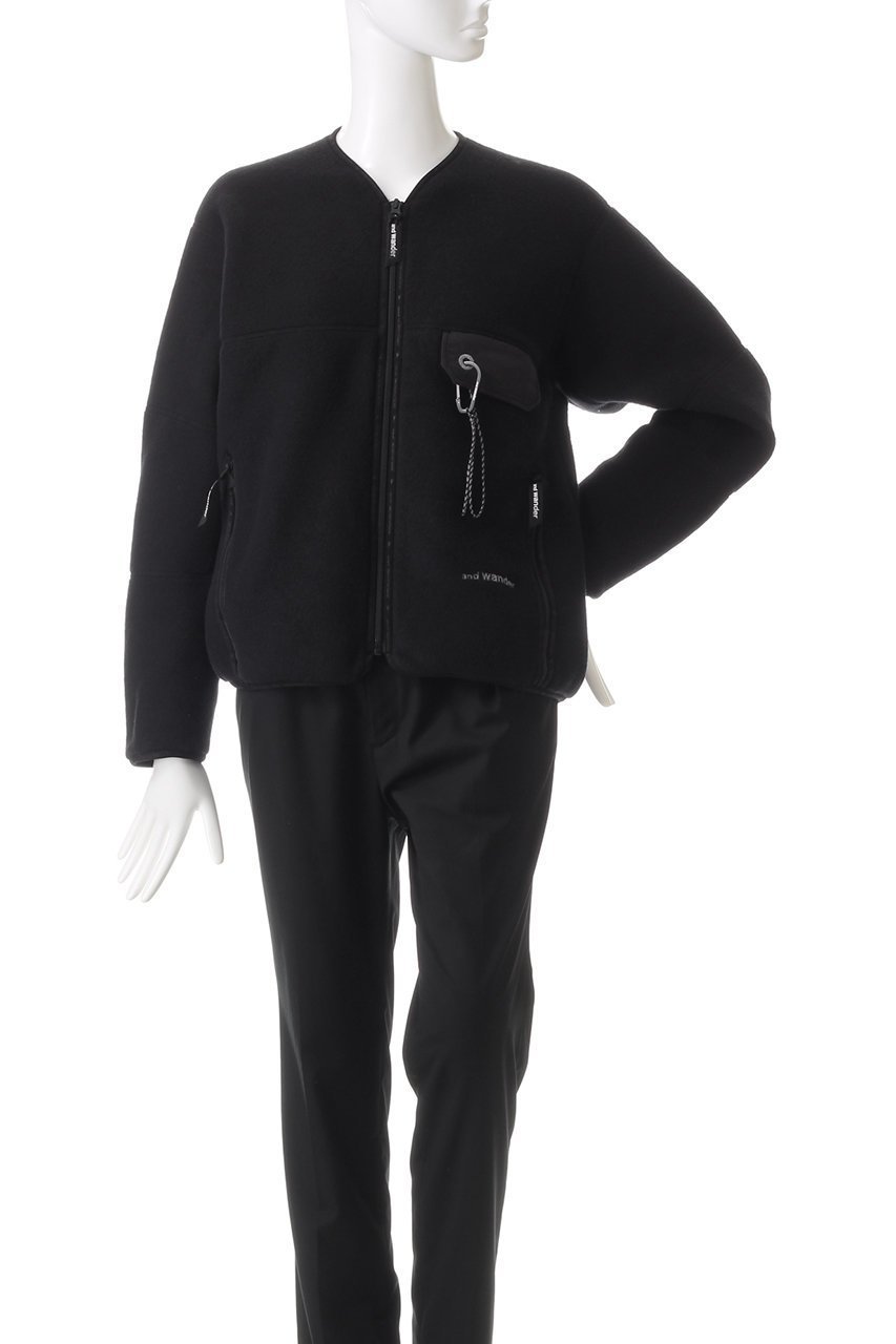 【アンドワンダー/and wander】の【UNISEX】wool fleece cardigan 人気、トレンドファッション・服の通販 founy(ファニー) 　ファッション　Fashion　レディースファッション　Fashion for Women　トップス・カットソー　Cut & Sew Tops　ニット　Knit Tops & Sweaters　カーディガン・羽織り　Layered Style Cardigans　ユニセックス　Unisex, Genderless　アウトドア　Outdoor Clothing　カーディガン　Cardigan, Knitwear　ボトム　Bottoms, Lower Wear　ポケット　Pocket, Pocket Detail　リラックス　Relax, Relaxed Fit　other-2|ID: prp329100004171565 ipo3291000000032925980