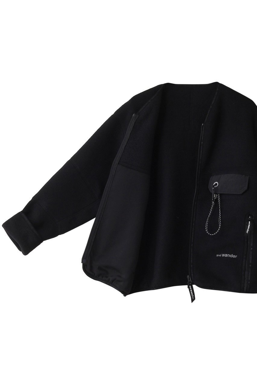 【アンドワンダー/and wander】の【UNISEX】wool fleece cardigan 人気、トレンドファッション・服の通販 founy(ファニー) 　ファッション　Fashion　レディースファッション　Fashion for Women　トップス・カットソー　Cut & Sew Tops　ニット　Knit Tops & Sweaters　カーディガン・羽織り　Layered Style Cardigans　ユニセックス　Unisex, Genderless　アウトドア　Outdoor Clothing　カーディガン　Cardigan, Knitwear　ボトム　Bottoms, Lower Wear　ポケット　Pocket, Pocket Detail　リラックス　Relax, Relaxed Fit　other-6|ID: prp329100004171565 ipo3291000000032926023