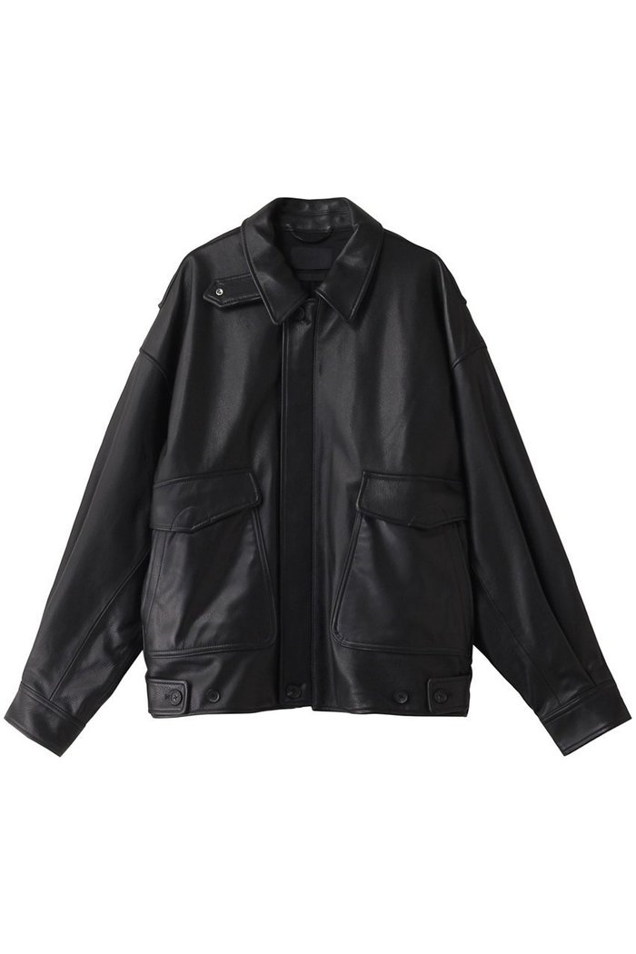 【ヨーク/YOKE / MEN】の【MEN】LEATHER フライトジャケット インテリア・キッズ・メンズ・レディースファッション・服の通販 founy(ファニー) https://founy.com/ ファッション Fashion メンズファッション MEN A/W・秋冬 Aw・Autumn/Winter・Fw・Fall-Winter クール Cool ジャケット Jacket ブルゾン Blouson ポケット Pocket ミリタリー Military |ID: prp329100004171566 ipo3291000000028871053