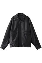 【ヨーク/YOKE / MEN】の【MEN】LEATHER フライトジャケット 人気、トレンドファッション・服の通販 founy(ファニー) ファッション Fashion メンズファッション MEN A/W・秋冬 Aw・Autumn/Winter・Fw・Fall-Winter クール Cool ジャケット Jacket ブルゾン Blouson ポケット Pocket ミリタリー Military NEW・新作・新着・新入荷 New Arrivals thumbnail ブラック|ID: prp329100004171566 ipo3291000000028871054