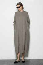 【エッセン ロートレアモン/ESSEN LAUTREAMONT】のT/W 2WAY スタンドカラードレス グレー|ID: prp329100004171571 ipo3291000000032886743