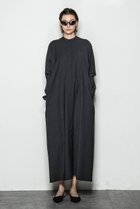 【エッセン ロートレアモン/ESSEN LAUTREAMONT】のT/W 2WAY スタンドカラードレス チャコール|ID: prp329100004171571 ipo3291000000032886747