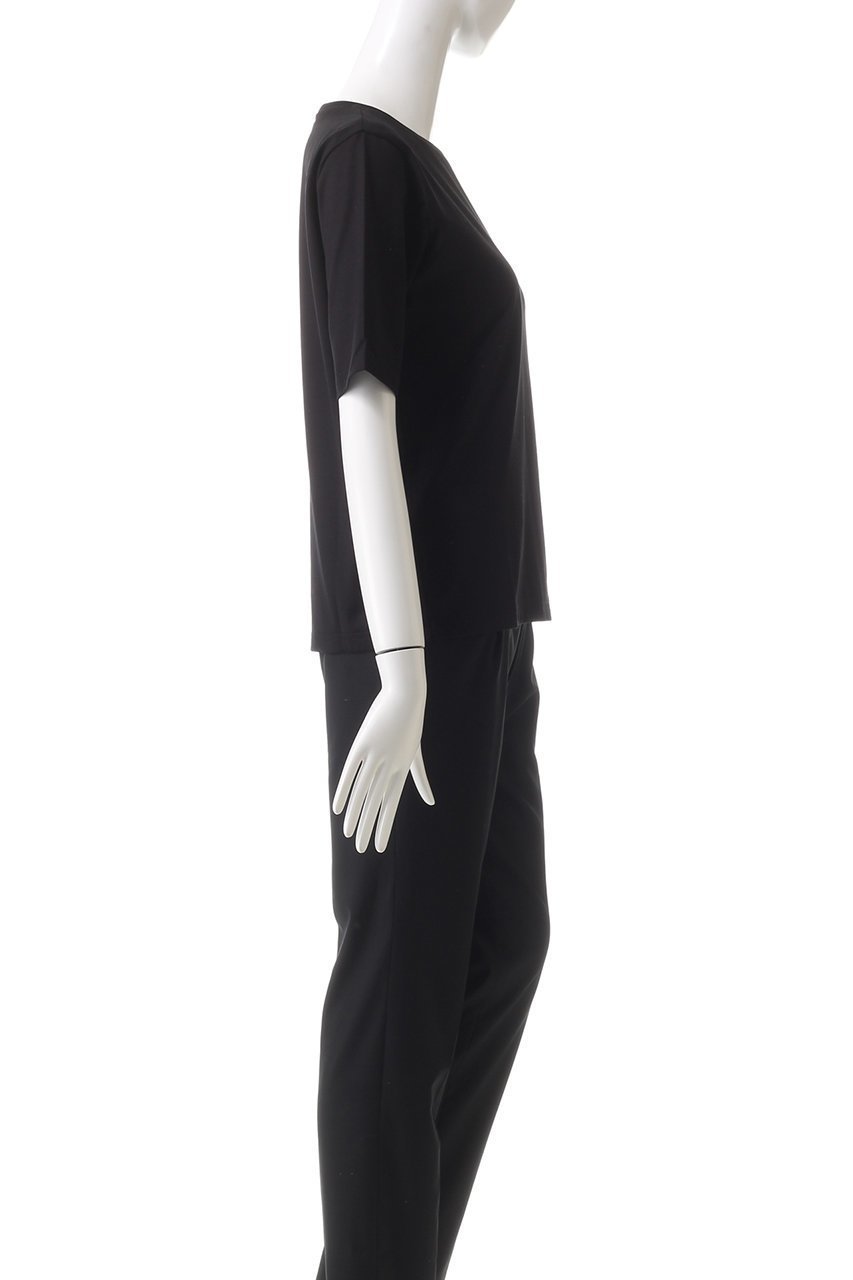 【アルアバイル/allureville】のBASIC T A 人気、トレンドファッション・服の通販 founy(ファニー) 　ファッション　Fashion　レディースファッション　Fashion for Women　トップス・カットソー　Cut & Sew Tops　シャツ・ブラウス・オフィスカジュアル　Elegant Blouses & Button-Ups　ロングTシャツ・Tシャツ　Longline T-Shirts & Tees　カットソー・ベーシックTシャツ　Cut-and-Sewn Tops / Stretch Tees & Basics　インナー　Innerwear　ショート　Short, Short Length　シンプル　Simple, Minimal　スリーブ　Sleeve, Long Sleeve / Short Sleeve　半袖　Short Sleeve, Half Sleeve　定番　Standard, Basic Item　無地　Plain, Solid Color　other-3|ID: prp329100004172674 ipo3291000000032894997