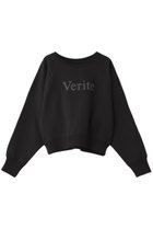 【アルアバイル/allureville】のスウェットPO VERITE 人気、トレンドファッション・服の通販 founy(ファニー) ファッション Fashion レディースファッション WOMEN トップス・カットソー Tops/Tshirt シャツ/ブラウス Shirts/Blouses パーカ Sweats ロング / Tシャツ T-Shirts スウェット Sweat カットソー Cut and Sewn ショート Short スウェット Sweat スリーブ Sleeve バランス Balance フロント Front ボトム Bottom ロング Long 今季 This Season 定番 Standard NEW・新作・新着・新入荷 New Arrivals thumbnail ブラック|ID: prp329100004172675 ipo3291000000028890004