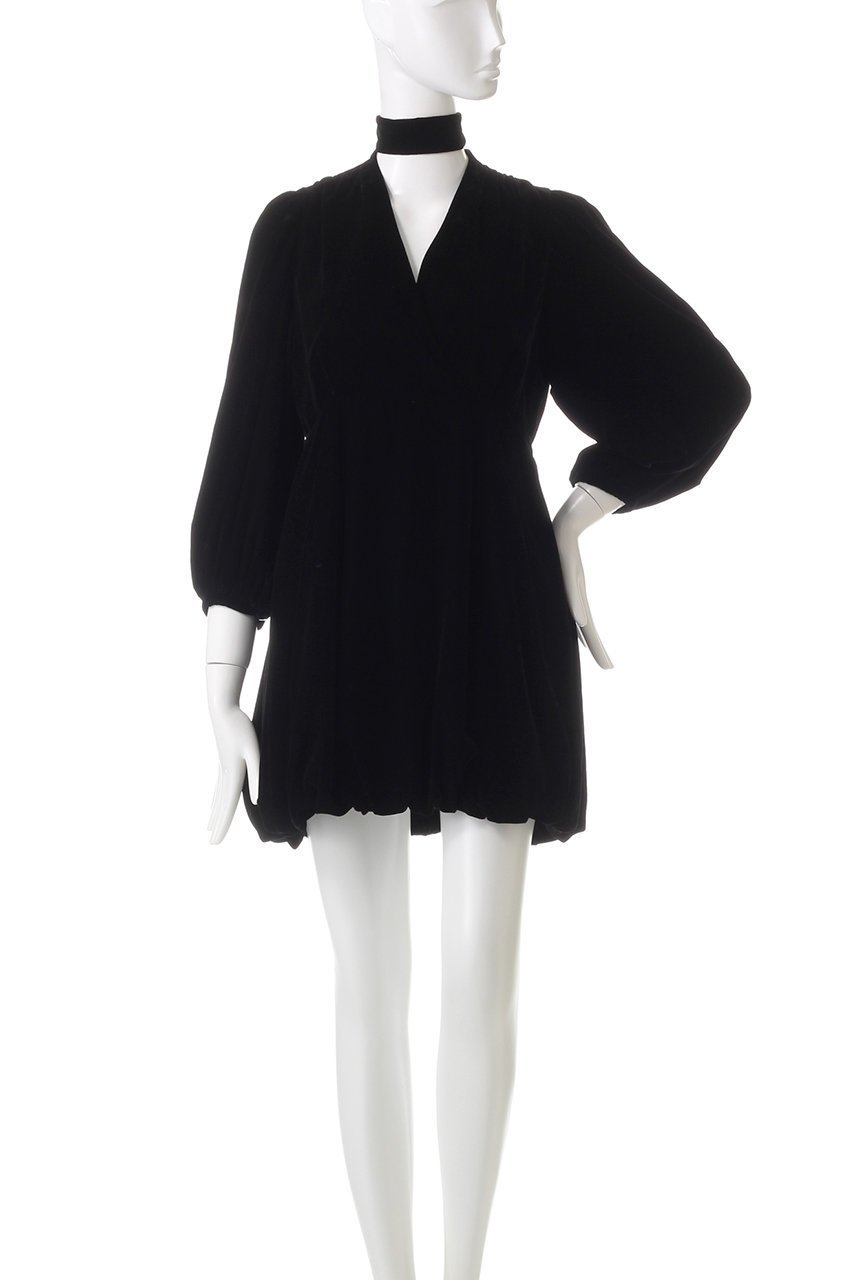 【クラネ/CLANE】のVELOUR BALLOON MINI ONEPIECE ワンピース 人気、トレンドファッション・服の通販 founy(ファニー) 　ファッション　Fashion　レディースファッション　Fashion for Women　ワンピース　Dresses　チュニック　Tunic Tops & Dresses　おすすめ　Recommended / Our Picks　なめらか　Smooth, Silky Texture　ウォーム　Warm Fabric　チュニック　Tunic, Long Top　バルーン　Balloon, Balloon Silhouette　フェミニン　Feminine, Girly　ベロア　Velour, Soft Velvet　ロング　Long, Long-Length　A/W・秋冬　Autumn/Winter　other-2|ID: prp329100004172677 ipo3291000000032892271