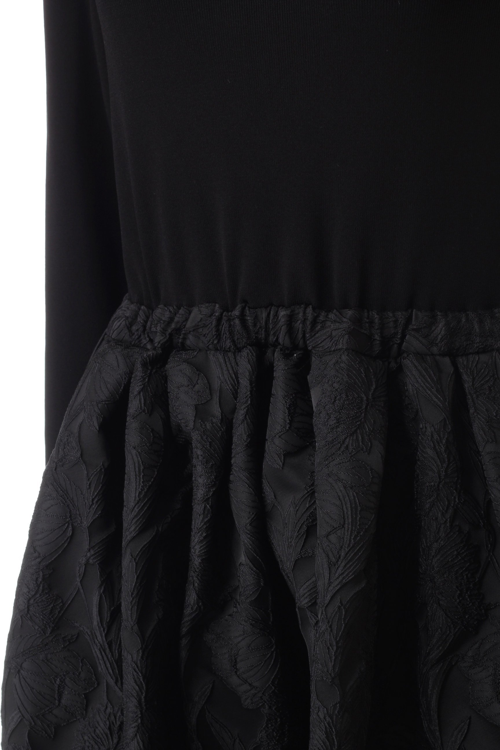 【アドーア/ADORE】のフローラルジャガードワンピース 人気、トレンドファッション・服の通販 founy(ファニー) 　ファッション　Fashion　レディースファッション　Fashion for Women　ワンピース　Dresses　チュニック　Tunic Tops & Dresses　ジャカード／ジャガード　Jacquard, Woven Pattern　ジャケット　Jacket, Outerwear　チュニック　Tunic, Long Top　ドッキング　Docking, Mixed Material　フラワー　Flower, Floral　モチーフ　Motif, Design Theme　リブニット　Rib Knit, Ribbed Knit　ロング　Long, Long-Length　other-5|ID: prp329100004172678 ipo3291000000032892530